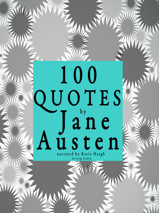 Cover image for 100 Quotes by Jane Austen